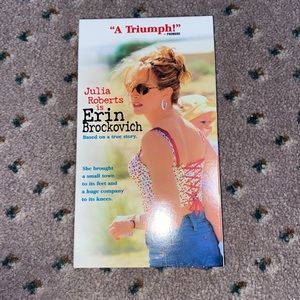 Erin Brockovich VHS Tape